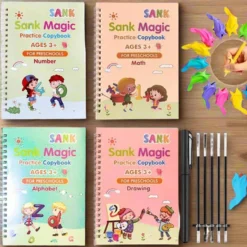 Alternative view of Sank Magic Practice Book for Kids (Set of 4 Books)
