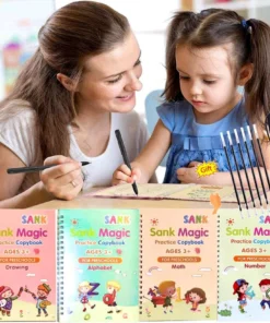 Sank Magic Practice Book for Kids (Set of 4 Books)