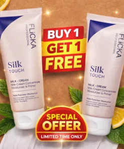 Flicka Silk Touch - 3 in 1 Moisturizer Buy 1 Get 1 Free