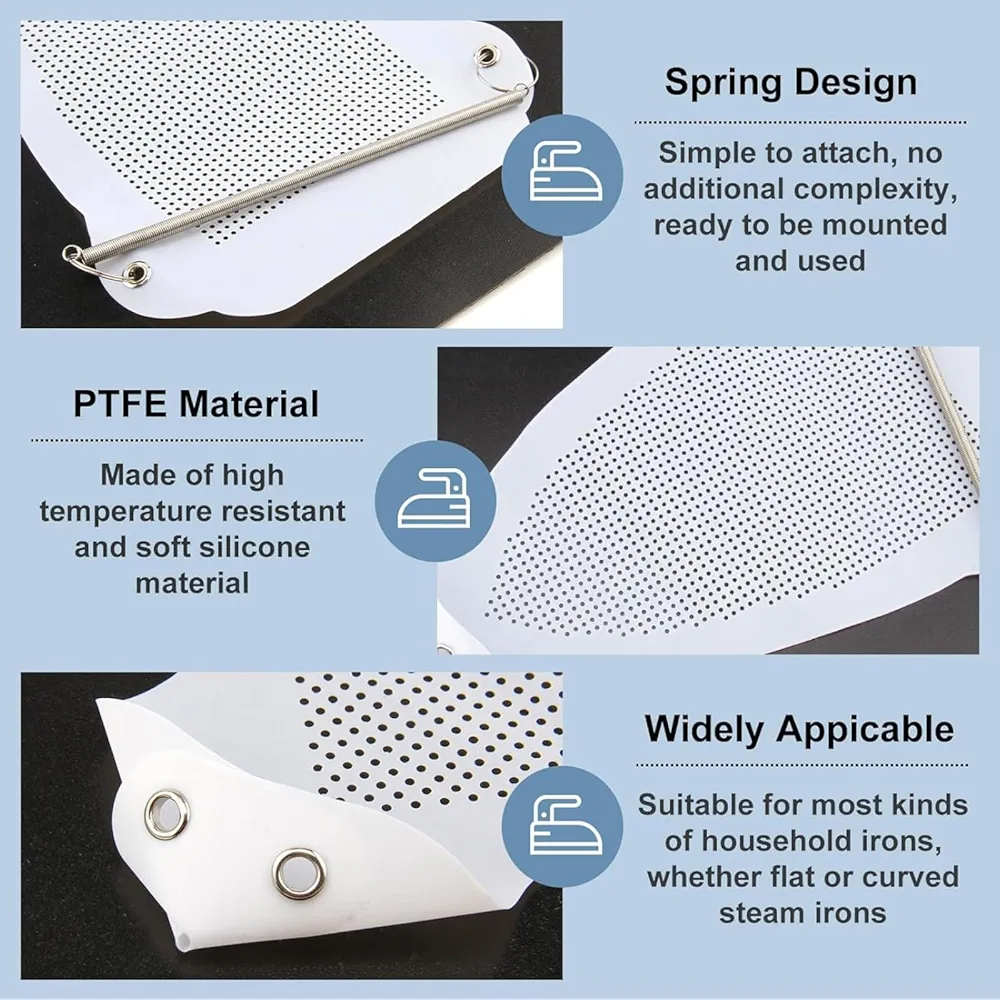 Teflon Iron Cover – Universal Non-Stick Shoe & Fabric Protector for Safe Ironing - Image 3