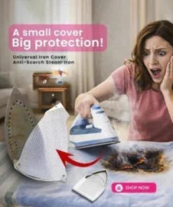 Teflon Iron Cover – Universal Non-Stick Shoe & Fabric Protector for Safe Ironing